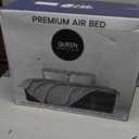 Queen Air Mattress with Headboard, Built-in Pump, 800 lbs Heavy-Duty Support, 19" Raised Upgraded Comfort, 48-Hour Leak-Tested, 3.5 Min Inflatable Portable Blow Up Mattress for Home, Guest & Camping