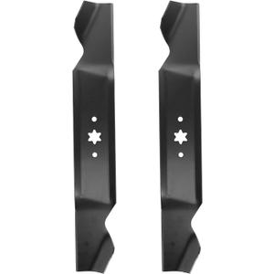 ACEBRI 38 inch mower blades for Cub Cadet for MTD for Troy-Bilt for Bolens 742-0610, 942-0610A Mower Blades, for Cub Cadet Troy-Bilt LT3800 LT1300 LT1450 LT1700 for MTD 38 inch blades, 2Pack