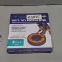 KADTC Cat Puzzle Game Weight Loss Bowl for Indoor Cats Slow Mind Feeder Kitten Puzzles Toys Treat Dispensing Food Dispenser Kitty Enrichment Mental Stimulation Toy (Large, purple)