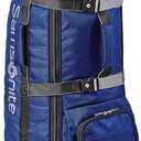 Samsonite "The Protector Hardside and Softside Golf Travel Bag with Shark Wheels, Waterproof Exterior (One Size, Blue)