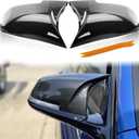 Door Mirror Covers Carbon Fiber Side Mirror Cover Caps Rearview Replacement for BMW F20 F22 F23 F30 F31 F32 F33 F36 F87 M2 X1 E84