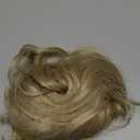 SOFEIYAN Drawstring Ponytail Extension 24 Inch Wavy Curly Clip on Hairpiece Comb Clip in Ponytail Extensions Layered Fluffy Thick Pony Tails Hair Extension Synthetic Hairpieces for Women-Ash Blonde