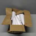 Juvale Cone Shapes Foam Cones for Crafts - 2.87 x 7.25 in White Polystyrene - 12 Pack - DIY Decor & Art Projects