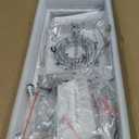 Shine LUEST Modern LED Ceiling Light Fixture White Flush Mount Ceiling Light Dimmable 26" Bedroom Lights for Ceiling with Remote Control 48W Kitchen Ceiling Light Fixtures for Hallway 3000K-6000K