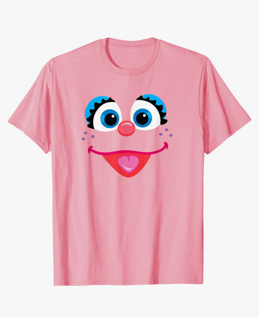 Sesame Street Abby Cadabby Face Halloween Costume T-Shirt, Small