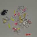 Glow Critters and Halloween Trick or Treat Glow Skeletons and Pumpkins - Glow Sticks Party Favors - Glow in The Dark Party Supplies