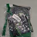 Green Silver Black Birthday Decorations Green Happy Birthday Backdrop Banner Champagne Glass Balloons Photo Booth Background for Man Women Party Decoration Supplies