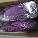 SuzziPad Foot Ice Pack Cold Socks & Gloves for Chemotherapy, Comfort Items for Chemo, Soothing for Feet, Cooling Therapy for Hand, L, Purple