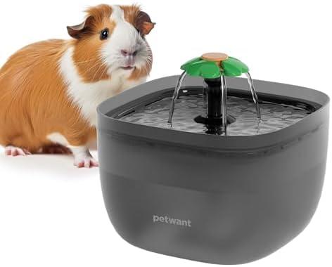 Auto Cat Water Fountain: 2L Capacity for Cats & Dogs Includes Replacement Filters & Travel-Friendly Set Large Capacity for Pets, Set of 2