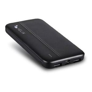 Helix TurboVolt+ 10000 mAh Power Bank - USB-A and USB-C Ports - Black