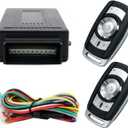 Auto Remote Central Kit Universal Car Door Lock with Contorl Box + 2 Replacement Remote Contorl for Car Central Lock