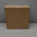 Transparent Can, Bathroom Cans with Lids, 3.5 Gallon Garbage Can for Bedroom, Office, Plastic Slim Waste Basket with Press Top Lid, 15L Clear Bin for Home, Kitchen (Gray) (Black)