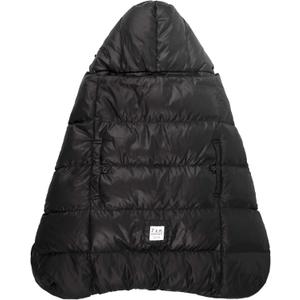 7AM Enfant Baby Carrier Cover - K-Poncho Universal Fit Winter Ultra Soft Plush Lining, Water Repellent Bunting Bag with Adjustable Hood, Multifunctional Stroller & Car Seat Blanket Cover | (0-3T)