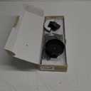 Mintime Large Wall Clock Battery Operated DIY Wall Clock for Modern Decorative Living Room/Office (Black)