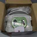 Mueller Pro-Series All-in-One, 12 Blade Mandoline Slicer for Kitchen, Food Chopper, Vegetable Slicer and Spiralizer, Cutter, Dicer, Grater, Kitchen Gadgets Sets with Container, White Sand/Pastel Green