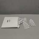 Redbaker 16 Pcs Wooden Christmas Trees Tabletop Decor Rustic Wood 3D Christmas Trees Xmas Centerpieces Table Wooden Signs Farmhouse Table Home Decor for Winter Home Office Farmhouse