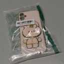 for Samsung Galaxy A15 Case Cute Hidden Rabbit Bunny Mirror Kickstand, Galaxy A15 Phone Case Girly Glitter Soft Silicone with Camera Cover for Samsung A15 for Women Girls Pink