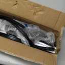 Universal 48 330LB Car Top Roof Cross Bar Luggage Cargo Carrier Rack w/ 3 Kinds Clamp Silver