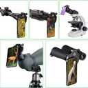 FANAUE Telescope Phone Adapter, Spotting Scope Smartphone Phone Mount for Binoculars Monocular Microscope, Magnetic Cell Phone Digiscoping Holder for Camera Photography