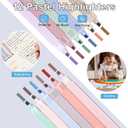 54Pcs Bible Study Supplies, Bible Journaling Kit with Pencil Case, Notebook, No Bleed Highlighters and Pens, Laminated Tabs & More, Note Taking Supplies, Valentines Day Gifts for Women,Green