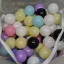 Vanland Ball Pit Balls for Baby and Toddler Phthalate Free BPA Free Crush Proof Plastic - Multicolored Pit Balls in Reusable Play Toys for Kids with Storage Bag (Feminine Colors)