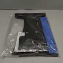 Back Stretcher for Lower Back Pain Relief, 4 Level Adjustable Lumbar Cracker Board Massager, Stretching Device for Scoliosis, Sciatica (Blue)