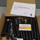 MAGGIFT 12 Pack Solar Pathway Lights Outdoor Solar Garden Lights for Patio, Yard, Driveway