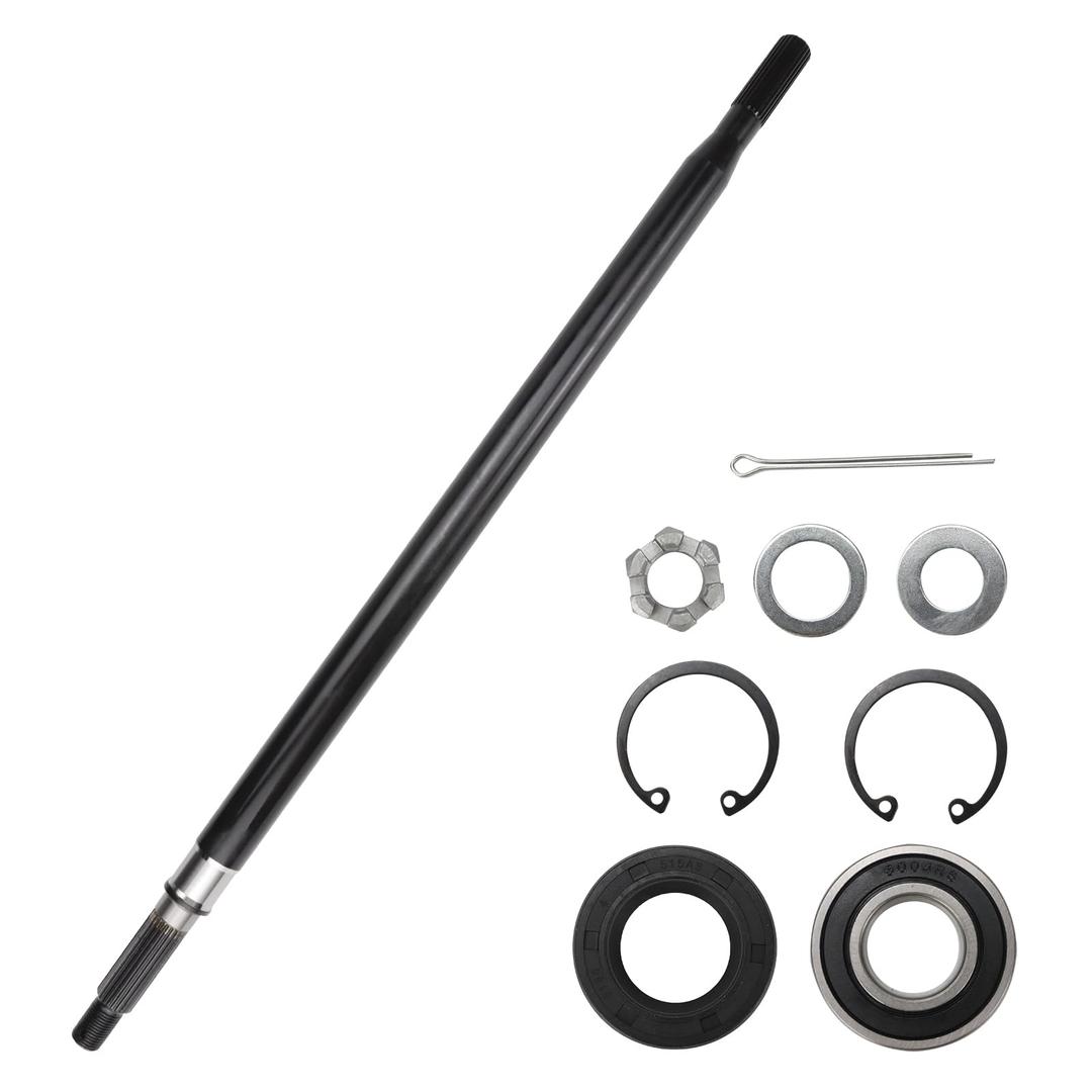 USTAR Driver Side Rear Axle Shaft Kit Compatible with Golf Cart EZGO TXT/Medalist Electric Models 1994-2013 Replace# 20377-G11