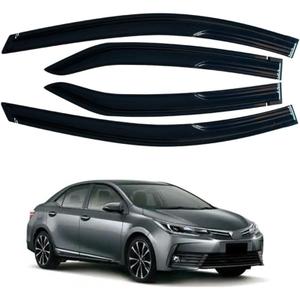 Window Visors Rain Guards for Toyota Corolla 2014 2015 2016 2017 2018 Accessories, Wind Deflectors Vent Shades for Toyota Corolla