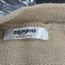 Zeagoo Womens 2025 Long Sleeve Chunky Cable Knit Fall Cardigans Sweaters Button Down Open Front Outerwear with Pockets, Large