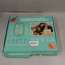 30X 10X Extra Large Floor Magnifying Glass with Light and Stand,60 LED Flexible Gooseneck Floor Magnifying Lamp with 5 Color Modes, 2-in-1 Lighted Magnifiers for Close Work, Sewing,Crafts, Painting