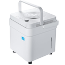 Midea Cube 35 Pint Dehumidifier for Basement and Rooms at Home for up to 3,500 Sq. Ft., Smart Control, Compatible with Alexa (White), Drain Hose Included