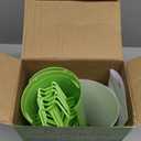 Sancodee 2 Pack Upgraded Wasp Trap Outdoor Hanging, Carpenter Bee and Hornet Catcher, Reusable Yellow Jacket Trap with Bait Reservoir, Bee Killer and Wasp Catcher for Outside (Green)