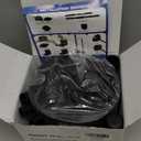 2 in 1 Toilet Plunger and Brush SetExtended Handle PlungerToilet Bowl Brush Plunger Set, Bathroom Cleaning Tools Toilet Brush Plunger ComboCleaning BrushBathroom Cleaning Supplies (Black)