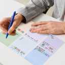 12 Pieces Empowering Sticky Note Pads 3" x 4" Motivational Educator Sticky Notes Inspirational Self Stick Note Pad Funny Sticky Notepad Appreciation Gifts for Teacher Office Student (Kindness)