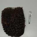 Short Afro Kinky Curly Ponytail Hair Piece for African American Ponytail Extension Synthetic Afro Kinky Curly Ponytail for Women (Mix Dark Brown(1B/33#))