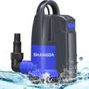 1 HP Automatic Submersible Water Pump, Portable Sump Pump with Integrated Float Switch 4000GPH Utility Pumps for Pool Tub Garden Pond Flooded Basement Draining