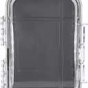 Waterproof Storage Case, Outdoor Survival Waterproof Dry Box Case Shockproof Storage Case Airtight Carry Box Container for Outdoor Boating Camping(Transparent)