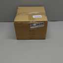 Yesland Ceramic Flower Plant Pots with Saucer, Set of 3 in Different Sizes, Modern Round Ceramic Succulent Planter Pots with White Stripe Texture for Garden