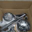 52 inch Ceiling Fans with Lights and Remote Control, Black