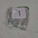 Surge Protector Power Strip - CHCORE 5Ft Braided Extension Cord with 8 Outlets with 4 USB (2 USB C) Charging Ports, Flat Plug Multi Plug Outlet Extender Charging Station for Home Office, ETL, White