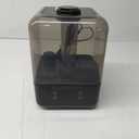 Humidifiers for Bedroom, Ultrasonic 5L Top Fill Humidifiers for Large Room Baby Home with 360° Rotation Nozzle, 3 Mist Levels, Auto Shut-Off, Timer, Essential Oil Diffuser, 30H Work Time, Quiet Black