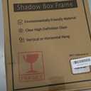 GraduationMall 8x10 Wooden Picture Frames,Display Photos 5x7 with Mat or 8x10 Without Mat,Real Glass,Wall or Tabletop Display,Rustic Brown Set of 2