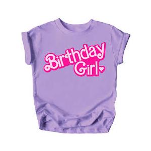 Loves Apple Birthday Girl Doll Themed Outfit for Birthday Party Shirt 6-7