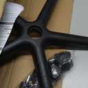 JMU Rolling Stool with Wheels, PVC Leather Large Seat Stool, 400lbs Weight Capacity, Heavy Duty Adjustable Height for Medical Tattoo Office Lab Dentists Healthcare(Tobacco Brown)