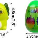 24 Pack Prefilled Easter Eggs with Axolotl Slow Rising Squishy Toys Inside Toys for Kids Girls Boys Easter Basket Stuffers Gifts Party Favors