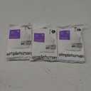 simplehuman Code C 60 Count, Dispenser Pack Custom Fit Liners, Drawstring Trash Bags, 10-12 Liter / 2.6-3.2 Gallon, White