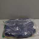 SpaceAid Recycling Bin for Kitchen 26 Gallon, 100L Recycle Bin with Lid and 2 Reusable Inner Bags, for Bottle Can Glass Plastic Stickers, Blue