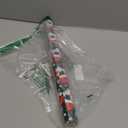 WRAPAHOLIC Soccer Christmas Wrapping Paper - Mini Roll - 17 Inch x 16.5 Feet - Snowflakes and Santa Hat Soccer Wrapping Paper for Christmas, Sport Party, Holiday, Party Celebration