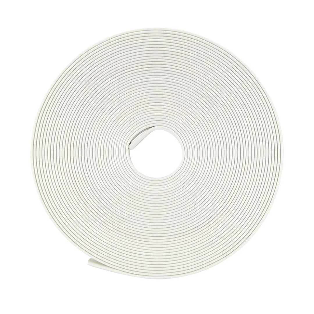uxcell Heat Shrink Tubing 12.7mm(1/2") Dia 20mm Flat Width 2:1 Heat Shrink Wrap Cable Sleeve Heat Shrink Tube 5m White 2 Pack